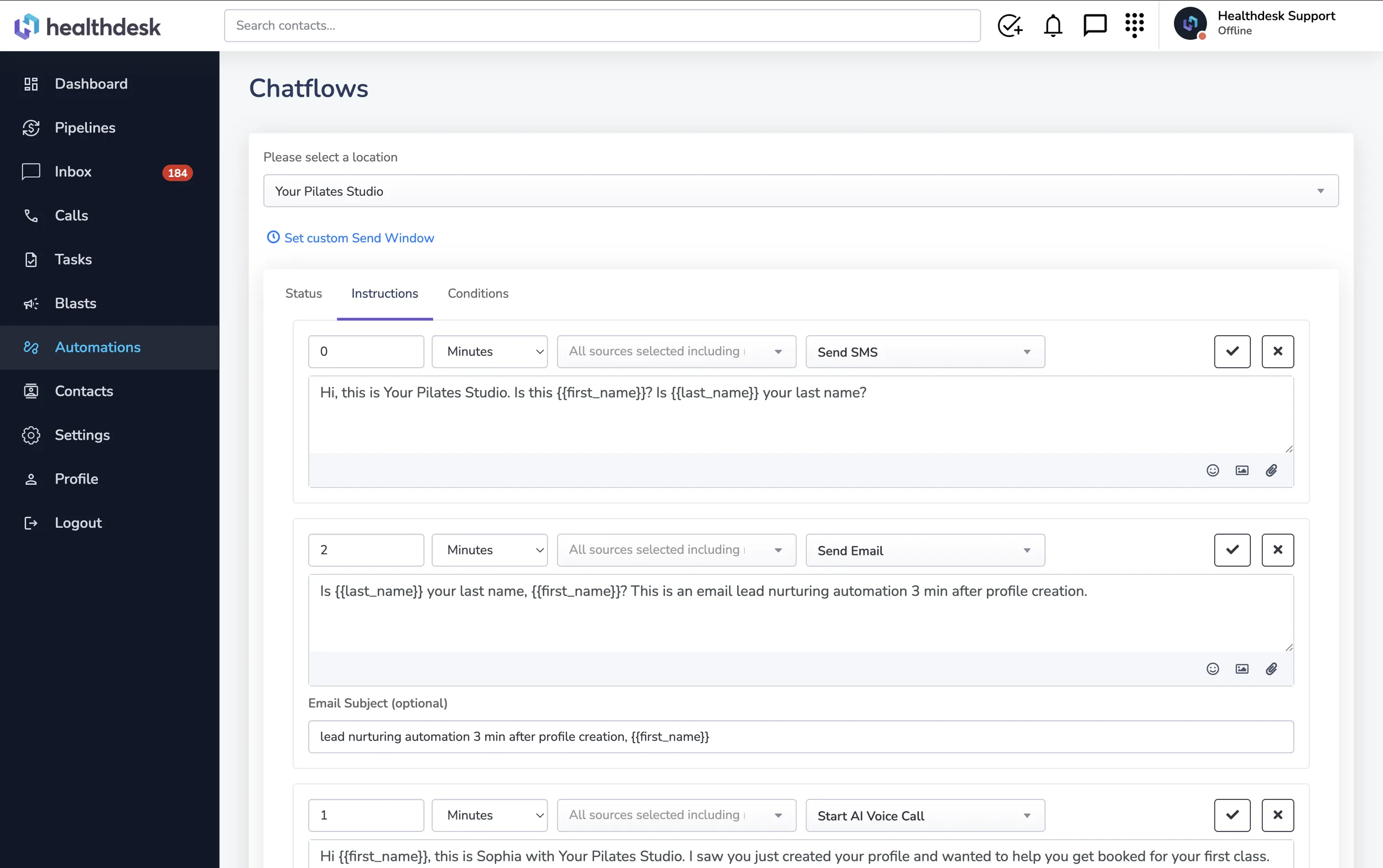 HealthdeskAI May 2026 product update.